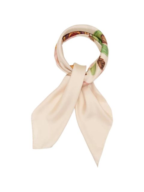 Ulla Johnson Chiara floral-print scarf - Neutrals - zdjęcie produktu nr 1