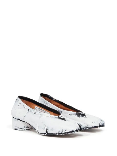 Maison Margiela Tabi New 30mm ballerina shoes - White - zdjęcie produktu nr 2