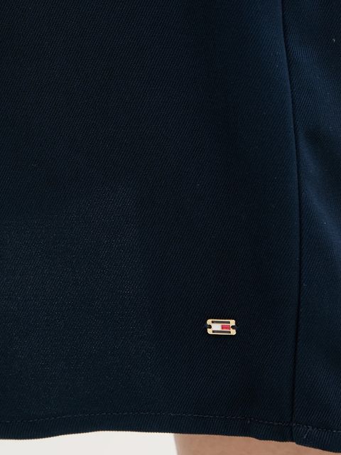 Tommy Hilfiger sukienka kolor granatowy midi prosta WW0WW45802