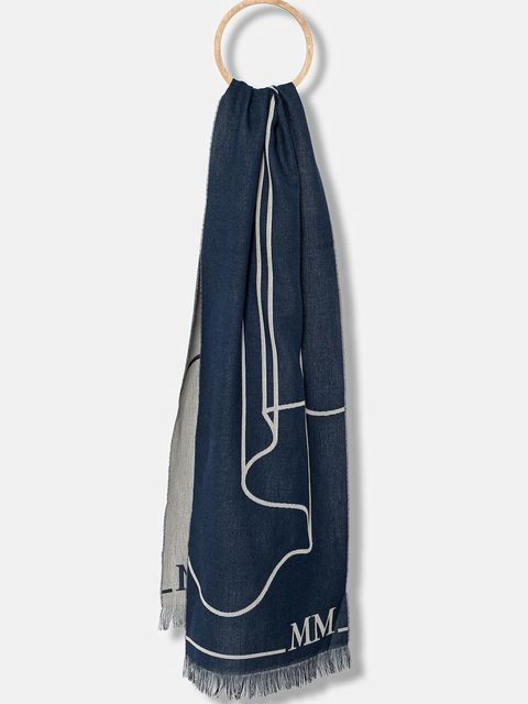 MM by Max Mara szalik z domieszką wełny CORONA - zdjęcie produktu nr 2