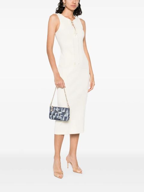 FENDI Baguette clutch bag - Blue - zdjęcie produktu nr 2