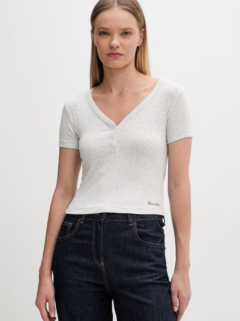 Guess Jeans t-shirt damski - zdjęcie produktu nr 2