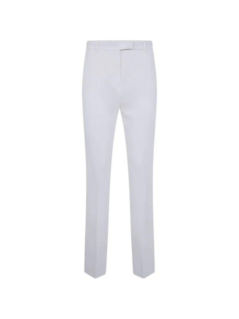 Max Mara concealed-fastening tailored trousers - White - zdjęcie produktu nr 1