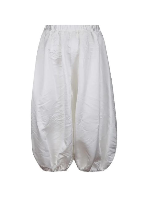 Comme Des Garçons elasticated-waist balloon trousers - White - zdjęcie produktu nr 2