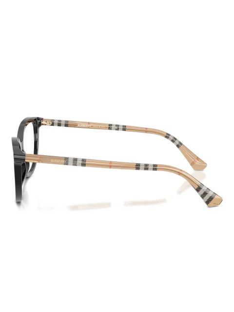 Burberry Eyewear check-pattern frames - Black - zdjęcie produktu nr 2