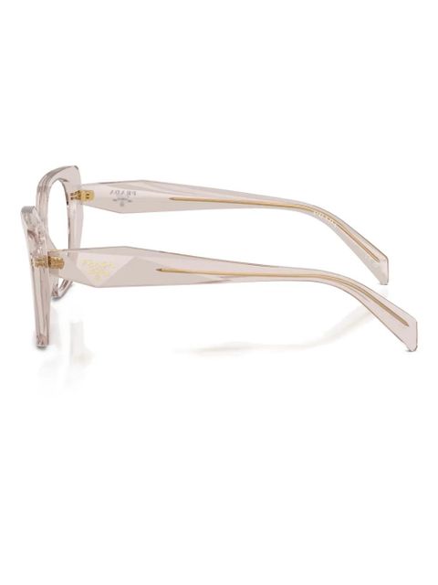 Prada Eyewear geometric glasses - Neutrals - zdjęcie produktu nr 2