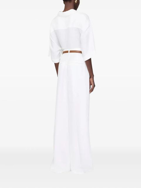 ANINE BING Lou trousers - White