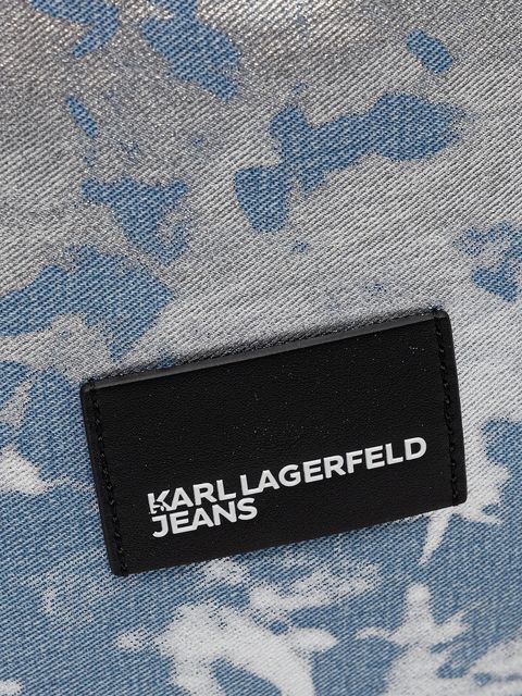 Karl Lagerfeld Jeans torebka kolor niebieski B1W30177