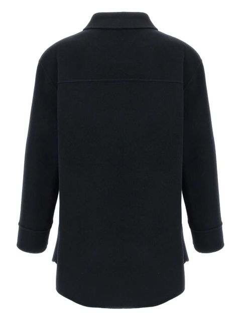 Max Mara Eleonora button pockets shirt - Blue - zdjęcie produktu nr 2