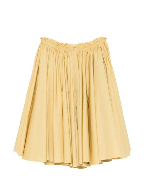 AMI Paris gathered midi skirt - Yellow - zdjęcie produktu nr 2