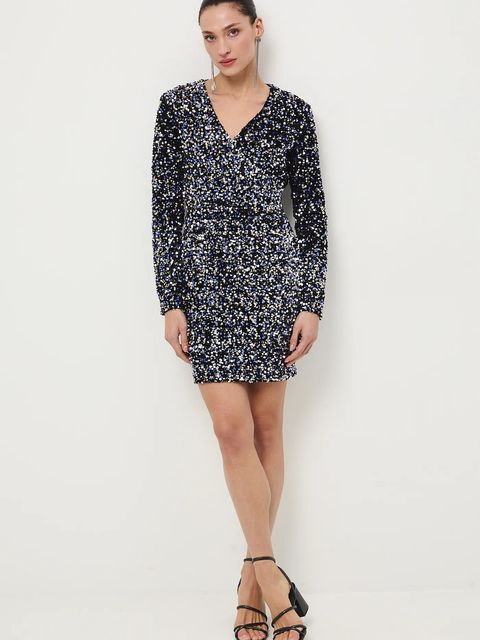 Medicine sukienka kolor multicolor mini dopasowana