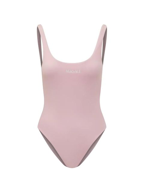 Versace logo-print swimsuit - Pink - zdjęcie produktu nr 1