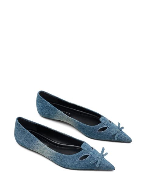 Marc Jacobs The Denim Kat ballerina flats - Blue - zdjęcie produktu nr 2