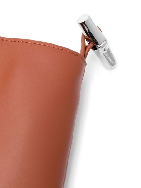 Longchamp S Le Roseau cross body bag - Orange