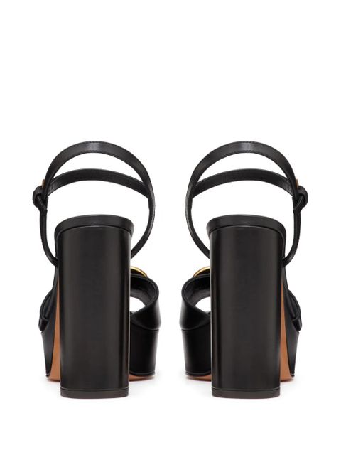 Valentino Garavani 115mm VLogo Signature sandals - Black