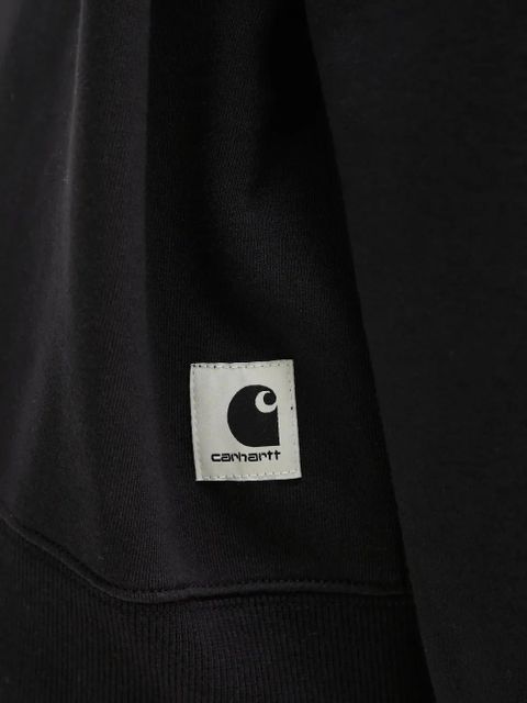 Carhartt WIP WIP logo-appliqué hoodie - Black