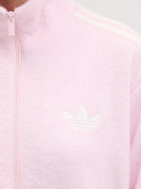 adidas Originals bluza Mohair damska kolor różowy z aplikacją KS7778