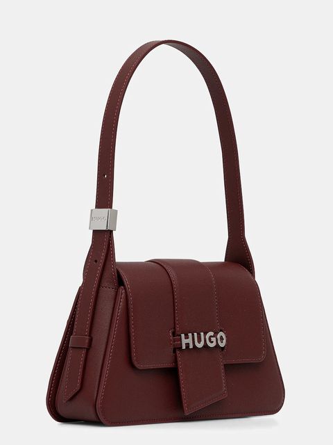 HUGO torebka kolor bordowy 50541806