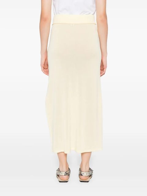 TOTEME knitted skirt - Yellow