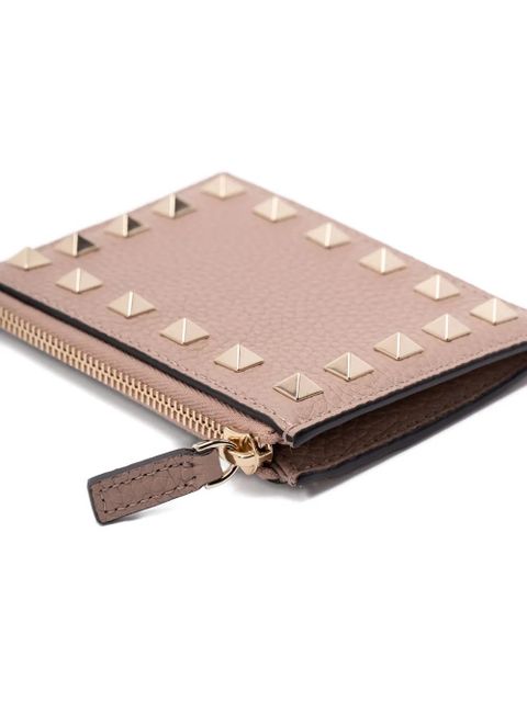 Valentino Garavani Rockstud card holder - Pink