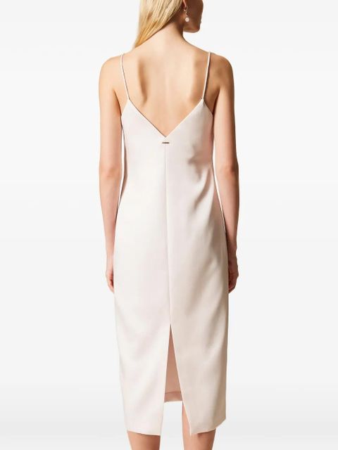 TWINSET spaghetti-strap duchesse dress - Pink