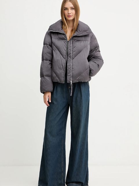 BOSS Orange kurtka kolor fioletowy zimowa 50548035