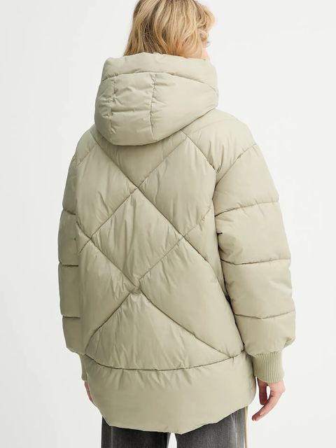 Marc O'Polo kurtka kolor zielony zimowa oversize 5000007656