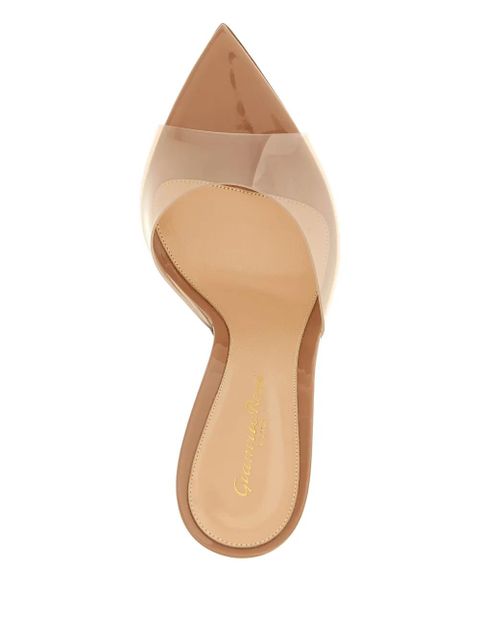 Gianvito Rossi Elle pointed-toe sandals - Neutrals