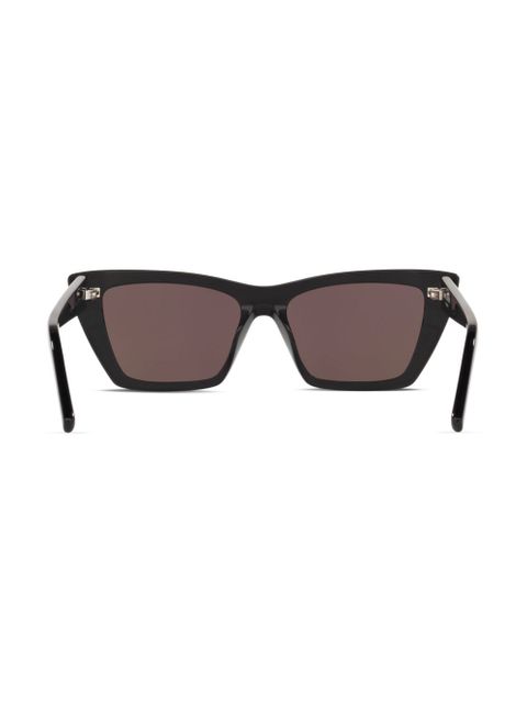 Saint Laurent Eyewear embellished cat-eye sunglasses - Blue
