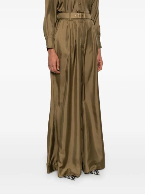 ZIMMERMANN Crush trousers - Green - zdjęcie produktu nr 2