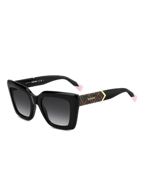 MISSONI EYEWEAR square-frame sunglasses - Black