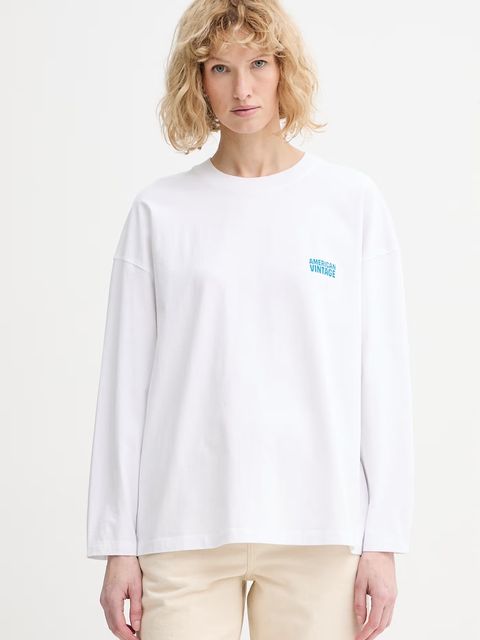 American Vintage longsleeve bawełniany - zdjęcie produktu nr 1