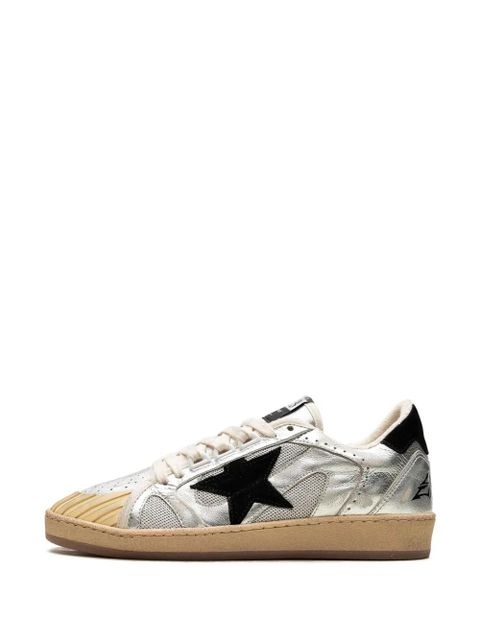 Golden Goose Ball-Star "Silver/Black" sneakers - Grey