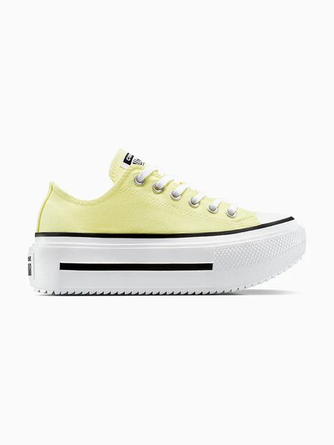 Converse tenisówki Chuck Taylor All Star Lift Double Stack damskie kolor żółty A16283C