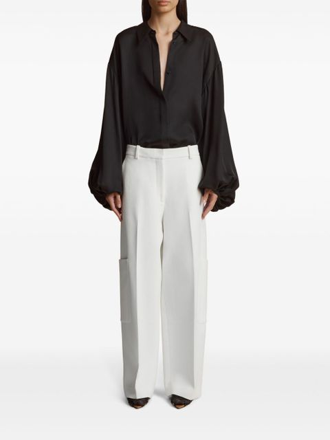 KHAITE The Bam shirt - Black - zdjęcie produktu nr 2