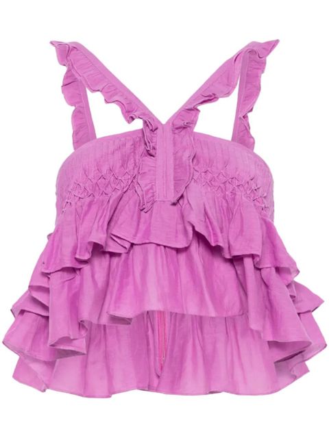 MARANT ÉTOILE Daliana top - Pink - zdjęcie produktu nr 1