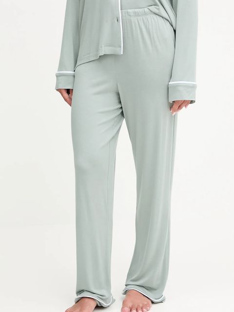 Dkny piżama damska kolor zielony YI90092