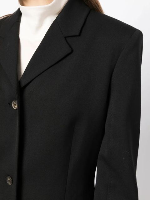 LouLou de Saison single-breasted virgin-wool blazer - Black