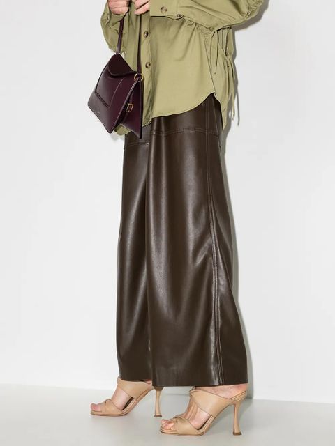 Aquazzura Twist 95mm leather sandals - Neutrals - zdjęcie produktu nr 2