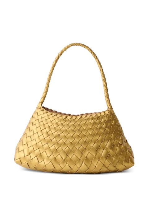 DRAGON DIFFUSION Rosanna woven shoulder bag - Gold - zdjęcie produktu nr 1