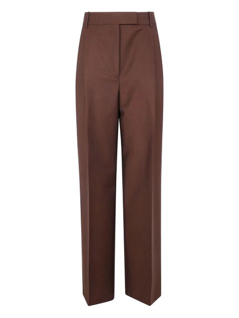Róhe pleated-details trousers - Brown - zdjęcie produktu nr 1