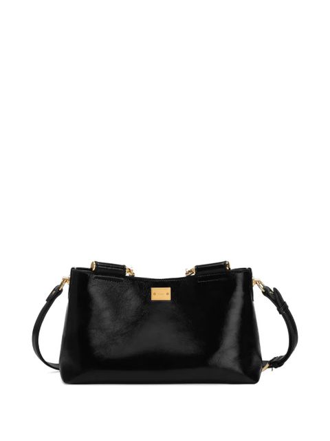 Dolce & Gabbana top-handle logo clutch bag - 80999 BLACK