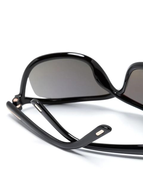 TOM FORD Eyewear Bettina butterfly-frame sunglasses - Black