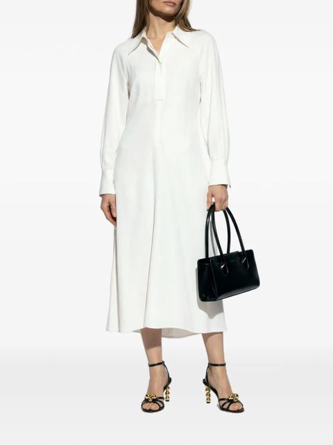 Victoria Beckham collared midi dress - Neutrals
