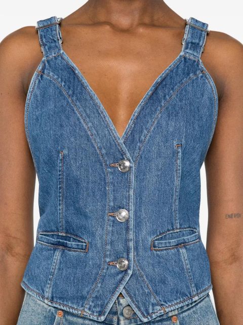 Sportmax Dama button-up top - Blue