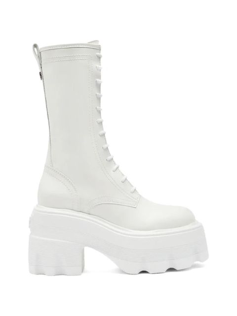 Casadei MAXXXI biker boots - White - zdjęcie produktu nr 1