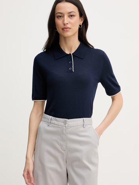 United Colors of Benetton polo damskie wełniane - zdjęcie produktu nr 1