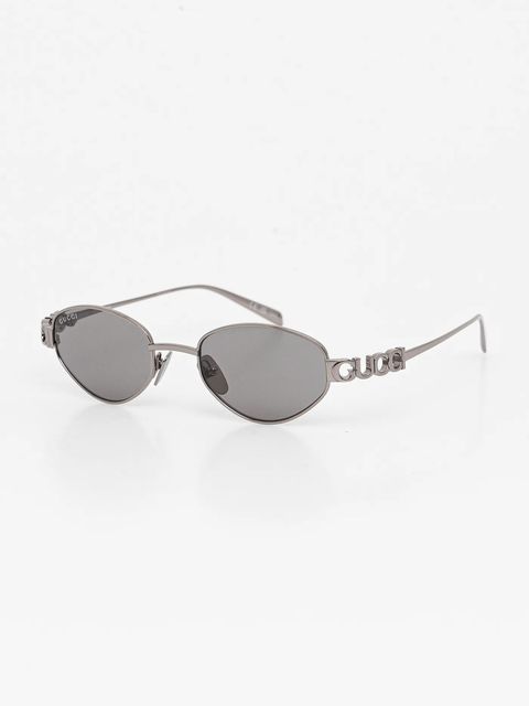 Gucci okulary przeciwsłoneczne damskie kolor srebrny GG1935S