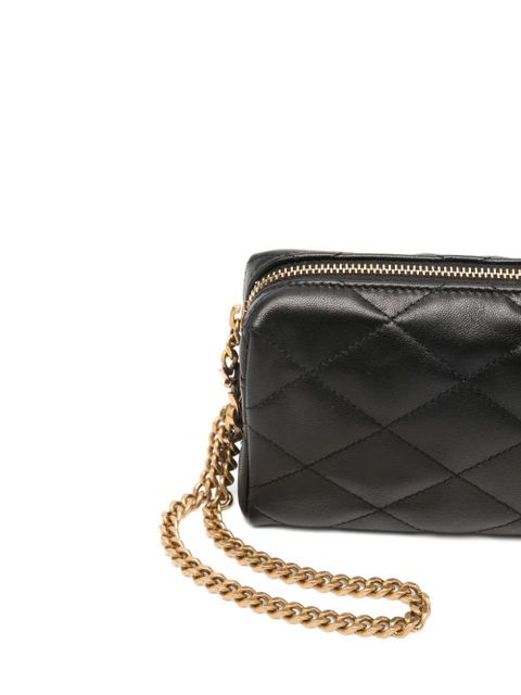 Saint Laurent CASSANDRE BIJOU pouch in lambskin - Black