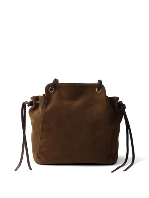 Prada medium Carry tote bag - Brown - zdjęcie produktu nr 2